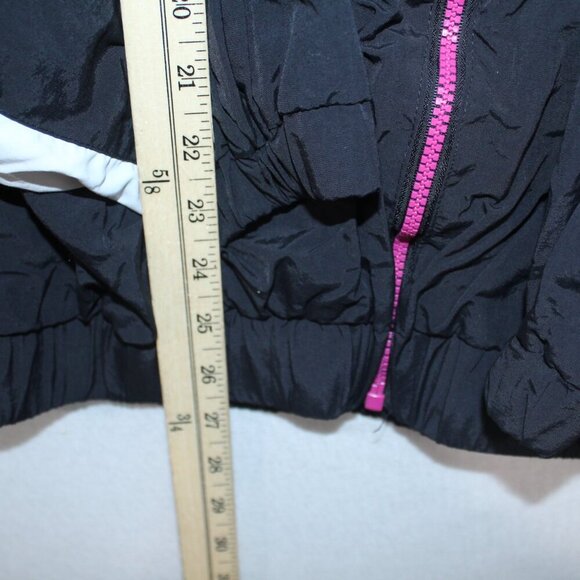 Pacsun Men Retro Black Pink Jacket Varsity Long Sleeve Casual Size XL - Picture 3 of 7